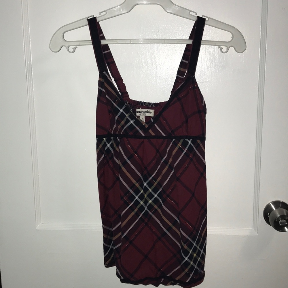Abercrombie Plaid Top
